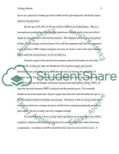 Case study about Urology