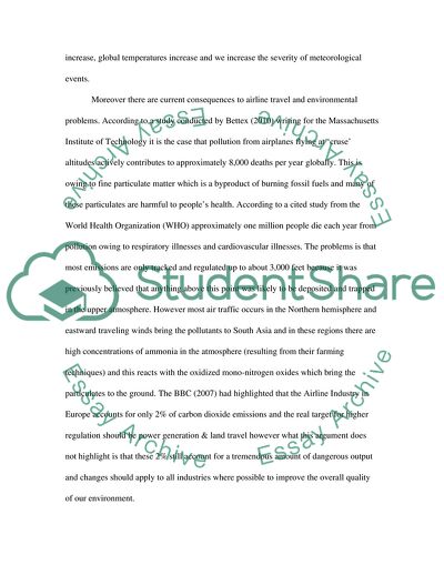 Creating More Environmental Regulations for Airlines in the European Union