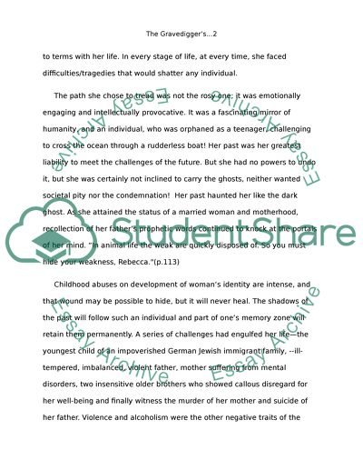 The Gravediggers Daughter