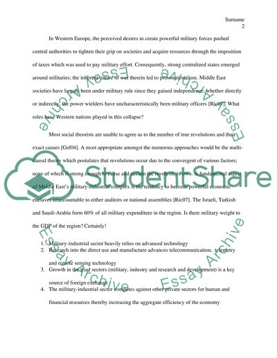 Middle Eastern Studies Journal