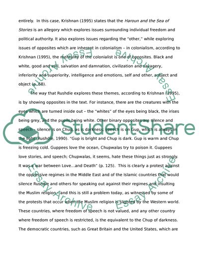 Haroun and the Sea of Stories by Salman