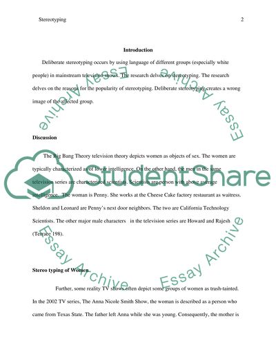 Deliberate Stereotyping Through Language of Various Groups