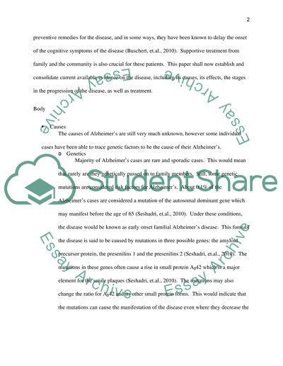 Advancing Research in Alzheimers Disease