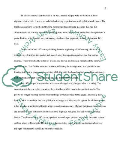 Democratization in America