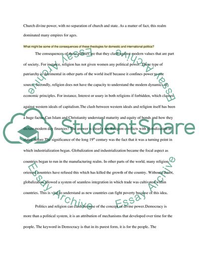 The Ideologies Of Islam And Christianity