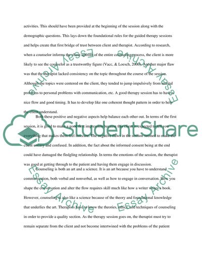 Characteristics and Behaviors of Effective Counse