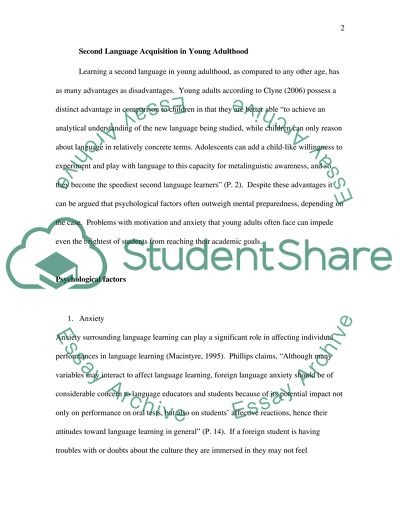 Second Language Aquisition and Perceptions of Native Language by Foreign Students in UK Colleges