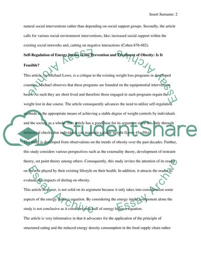 Social Relationships and Health