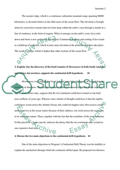 Active Continental Margin and Passive Continental Margin