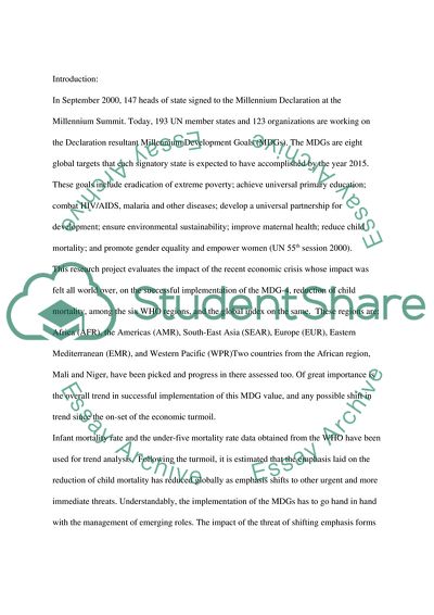 Report on the statistical trends