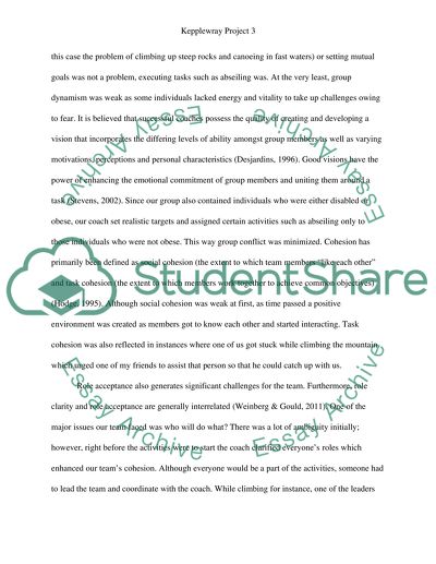 The Team Management Experience at Kepplewray