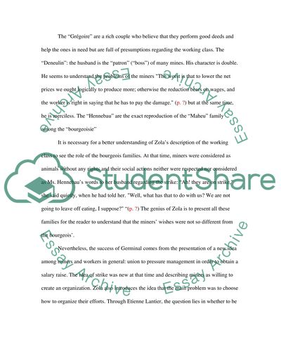 Emile Zolas Germinal