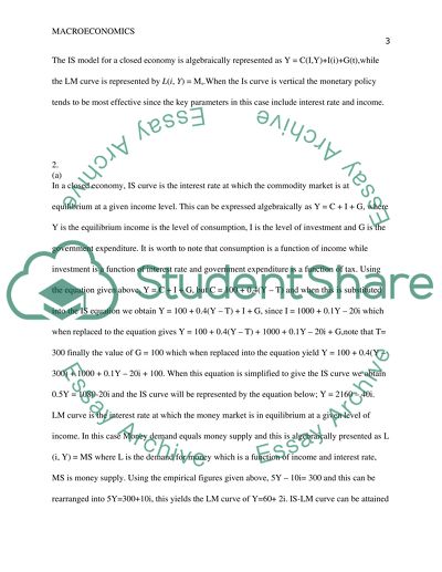 Economic Policie for the Monetary and Fiscal Policy