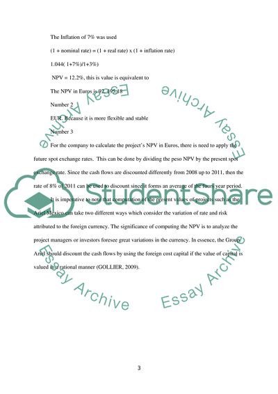 Analysis of Group Ariel of France