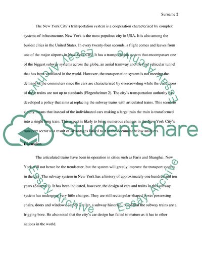 New York City Change Subway Train to Articulated Train