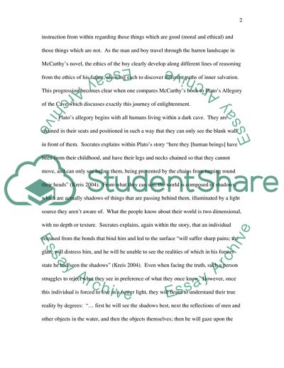 The Road as The Cave of Enlightenment