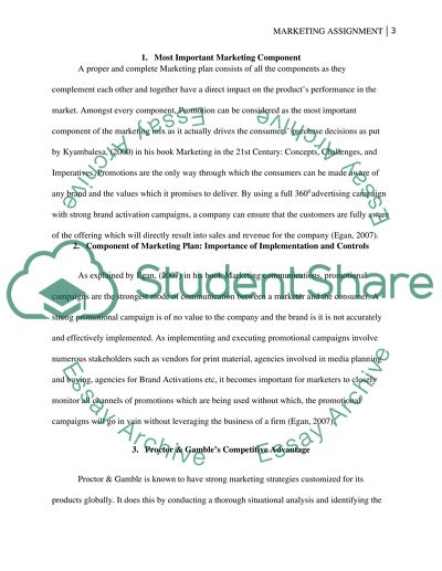 Most Important Marketing Mix Component