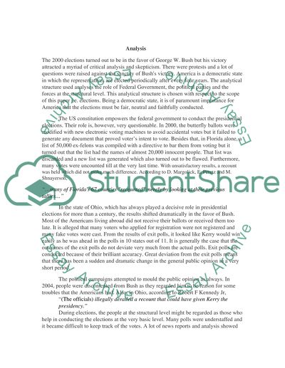 Election Fraud in the USA