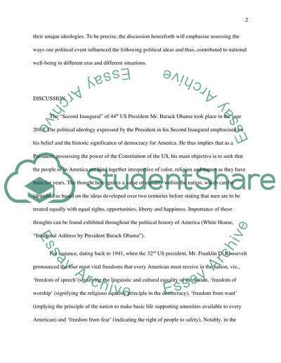 The Influence of Political Ideas on the New Thoughts Developed