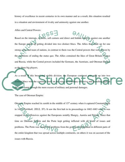 Was WWI caused by the operation or breakdown of the balance of power