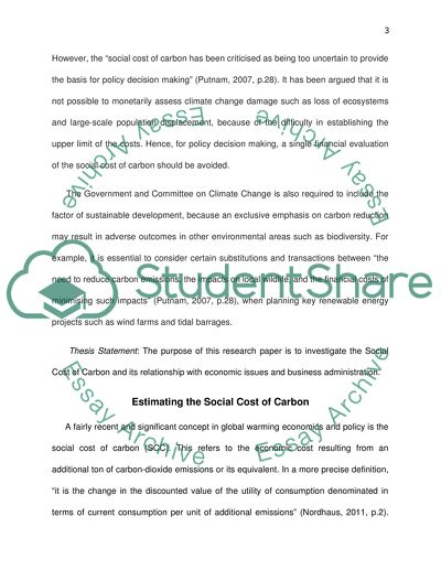 The Social Cost of Carbon