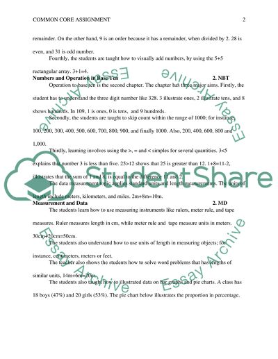 Operations and Algebraic Thinking