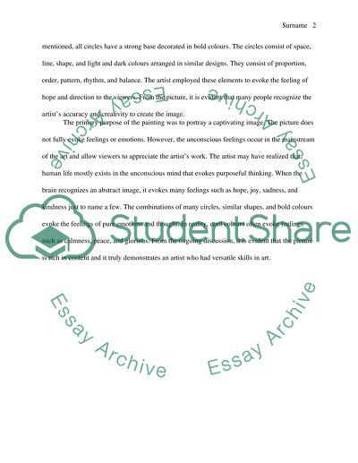 Analysis of Abstract Expressionism Painting