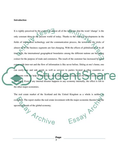 Real Estate Market of the United Kingdom