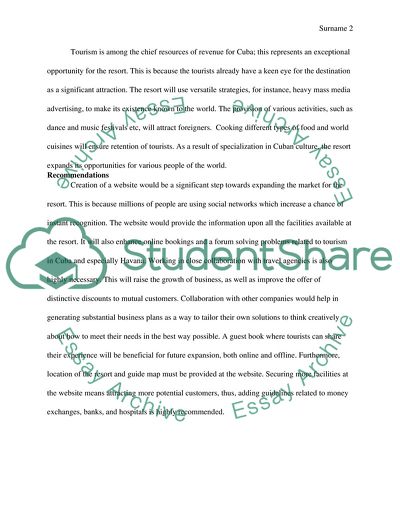 Resort in Havana, Cuba