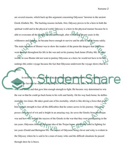 Odyssey: Greek Gods and Heroes