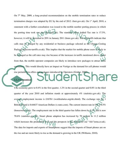 A 3-Year Marketing Plan for a new smart phone