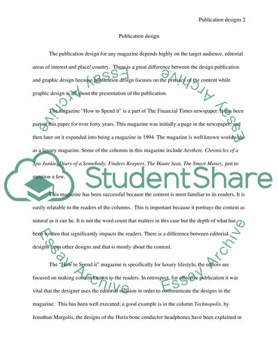 How to Spend It Magazine