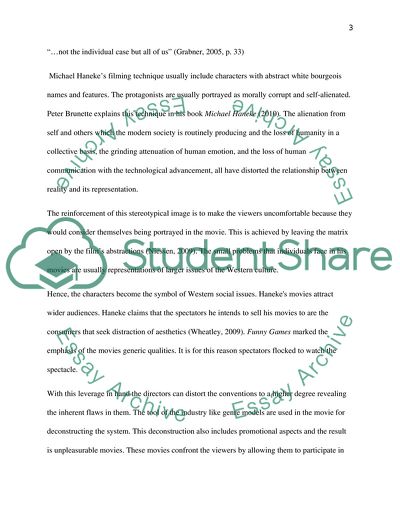 The Documentary Style of Filming and the Conventions of Realism