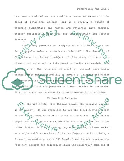 Personality Analyiss