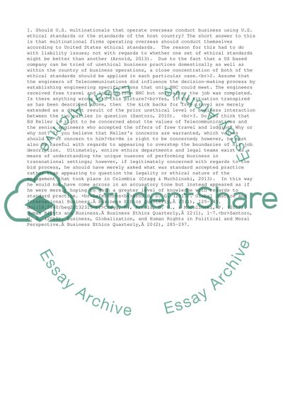 Global Justice and International Business