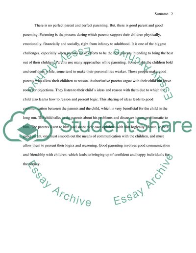 Family and parenting