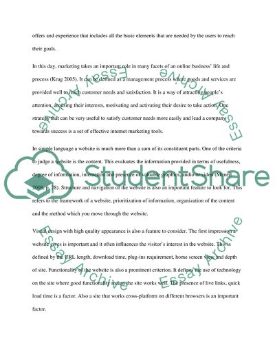 Argos online retailer, United Kingdom. Web Development