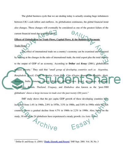 The Greatest Failure of the Current Wave of Financial Globalisation