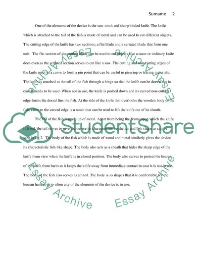 Composition of fish corkscrew