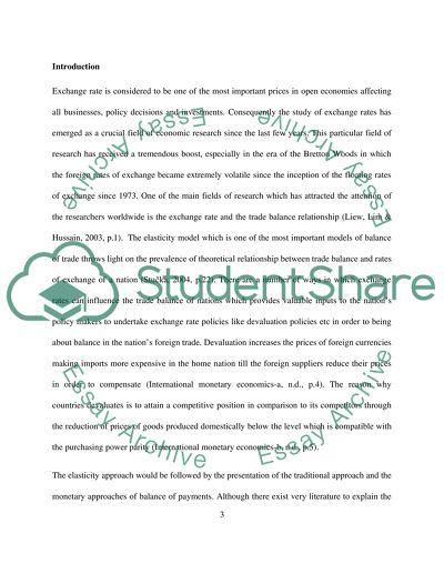 International Monetary Economics