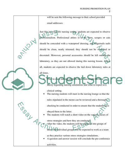 Health promotion essays