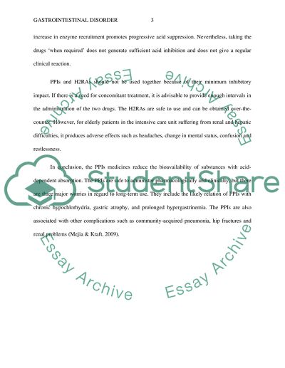 Gastrointestinal Disorders and Treatments Discussion