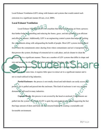 Welding Operation and Evaluating the Effectiveness of Fume Extraction Guns