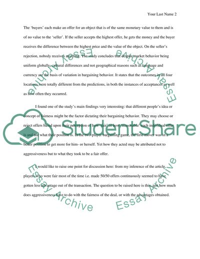 Economics thesis statement examples image