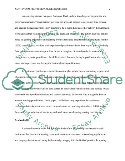 Continuum Professional Development