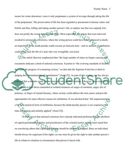 Death penalty for specifically identified egregious crimes