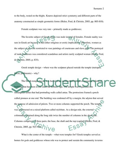 Major Issues and Milestones in Greek Art