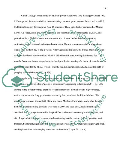 Operation Iraqi Freedom