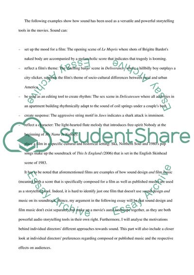 The Role of Sound and Music in Modern Cinema