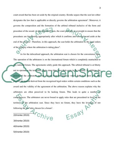 Dispute Resolution: Analysis of Arbitration